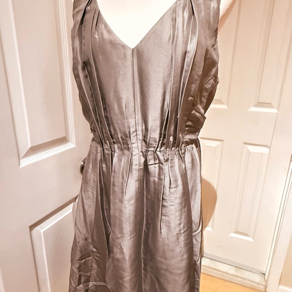 Banana Republic Shimmering Gray Mini Dress - Picture 7 of 11